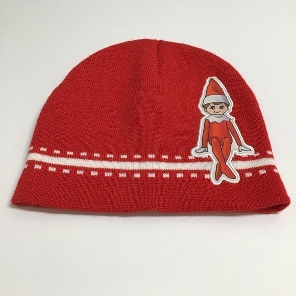 The Elf on the Shelf Knit Beanie Red Hat Snow Ski Cap Christmas Tradition 2019 - Picture 9 of 11